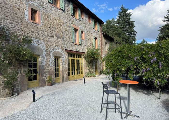 O Moulin du Fieux - Terrasse en rez de jardin