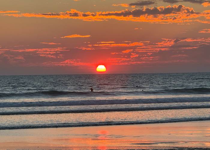 Coucher de soleil - Grande Plage de Saint-Trojan-les-Bains