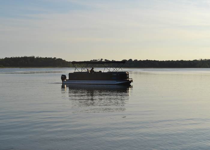 Coucher de soleil pour le Riec'h, St Cado