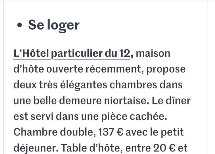 Séjours Romantiques Niort - Mai 2025 Le Monde