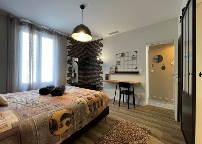 Nid Cosy Bordeaux - Chambre INDUS