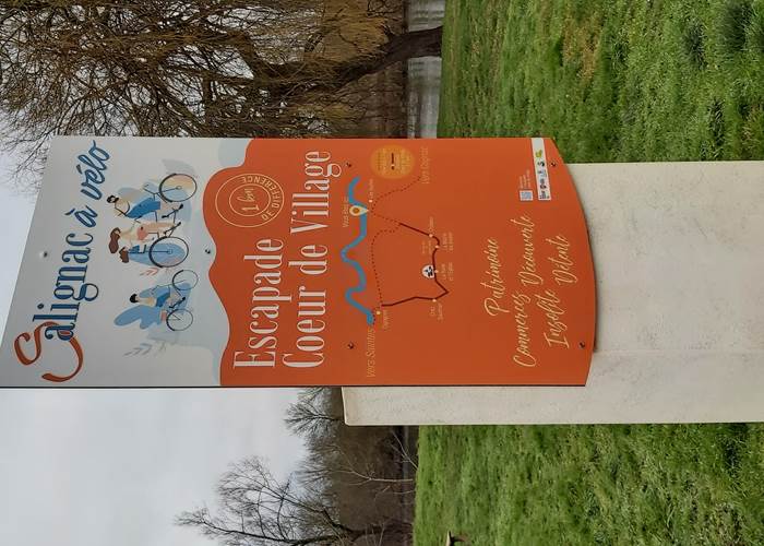 salignac à vélo-page