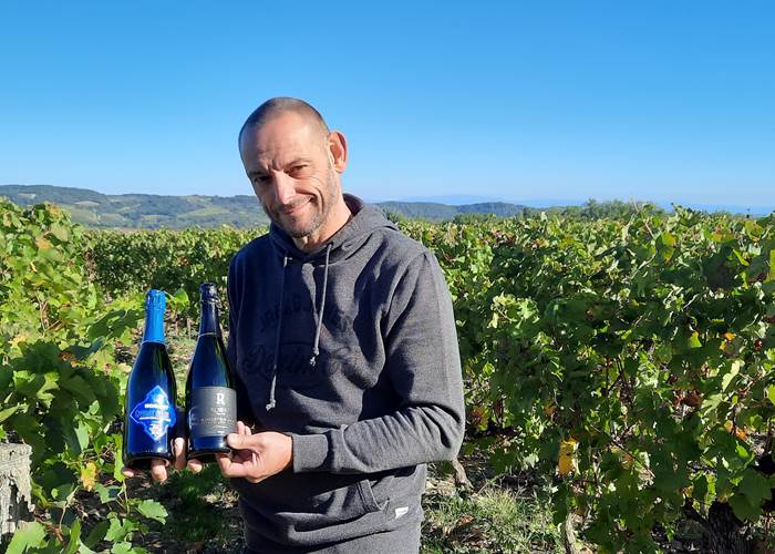 Les bulles pour la table d'hôtes des fêtes de fin d'année à Le Coq du Nord-Mailhac