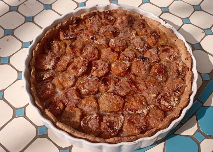 Tarte à la prune