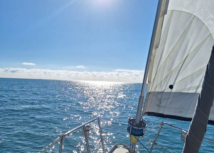 navigation au large en voilier 5 cabines  Gibsea 51