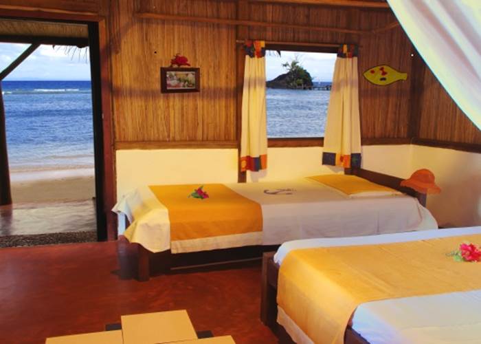 Bungalow vue sur mer