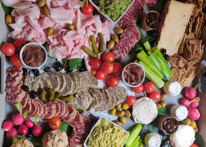 Grande planche du buffet salé (15 personnes)