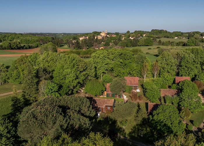Hameau des laurières en Dordogne