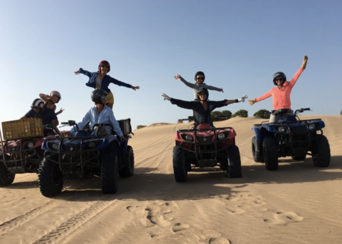 Riad Baoussala - balade à quads  cap sim