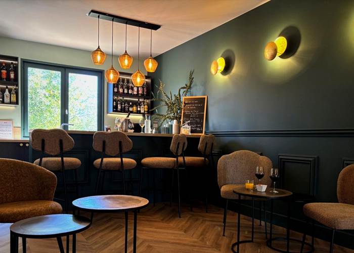 Le bar de l'hôtel