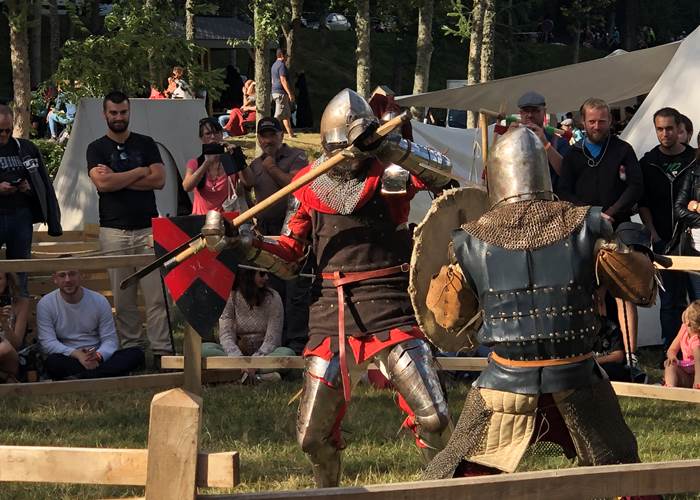 Combat de chevaliers