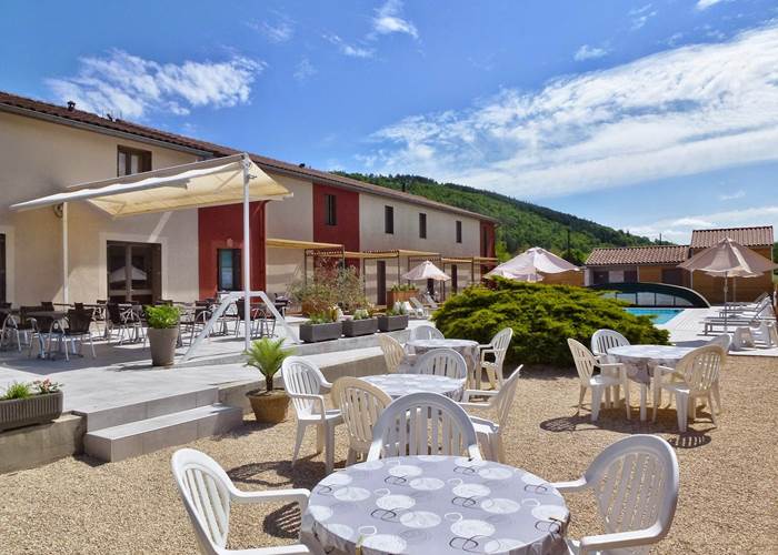 Terrasse extérieur / Petit déjeuner - Bar -