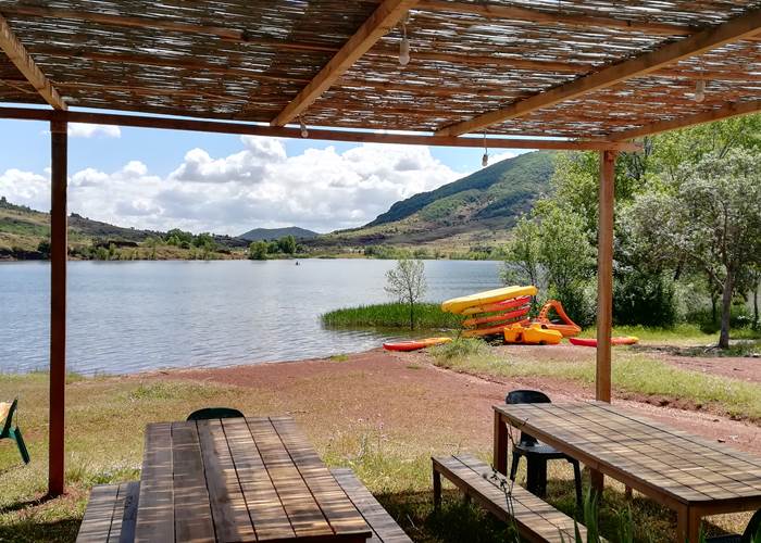 restaurants au lac Salagou