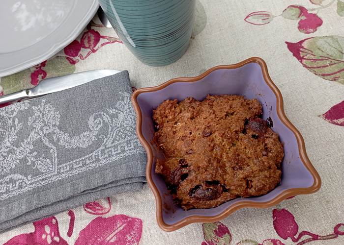 Cake aux pépites de chocolat noix de coco