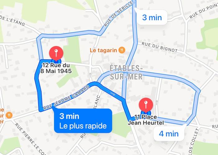 Residence des 3 îles_Etables-sur-mer_Borne recharge vehicule electrique proche