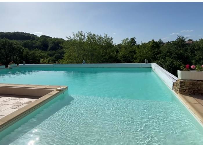 Piscine privative de la villa Lou Peyrol