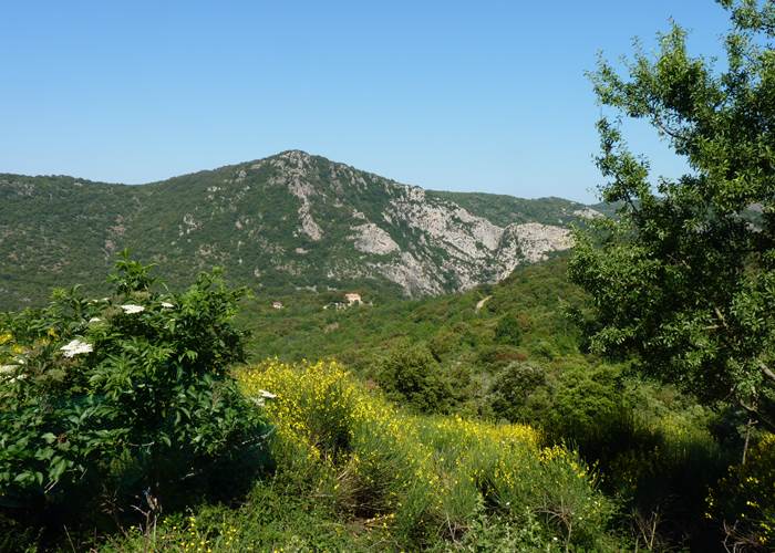Panorama Prat de Mu devant les Gorges du Termenet