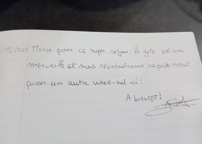 livre d'or