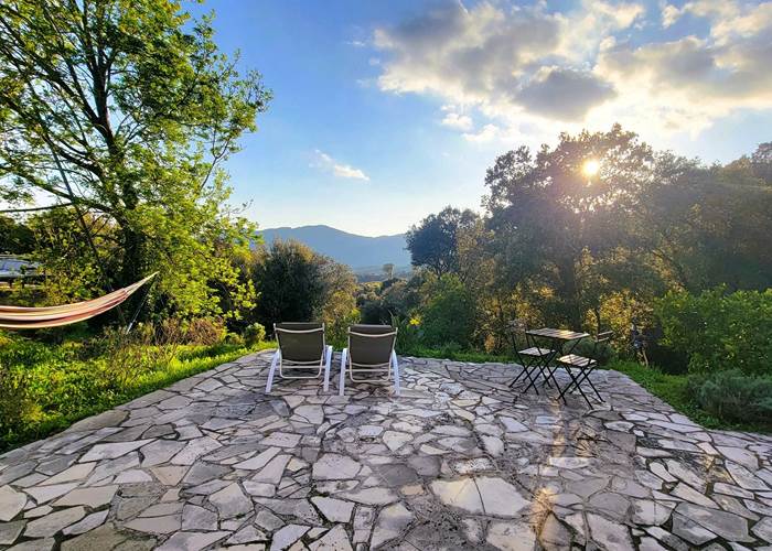 Terrasse Vue Montagne & Maquis / Domaine Cardu Corse