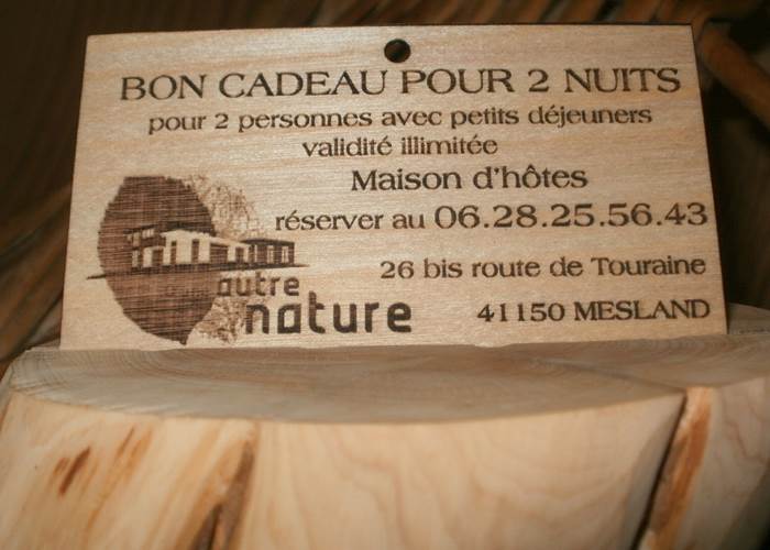 bon cadeau D'Une Autre Nature