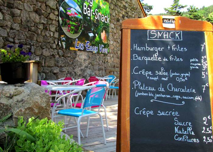 Bar Snack Resto Les Eaux Vives