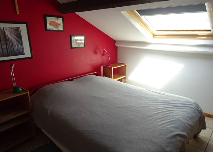 chambre matrimoniale gîte 2
