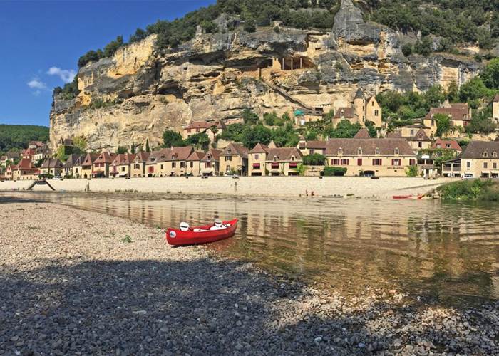 plage La Roque Gageac