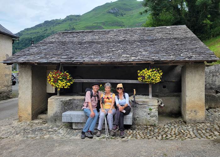 Lavoir au hameau de Bagès