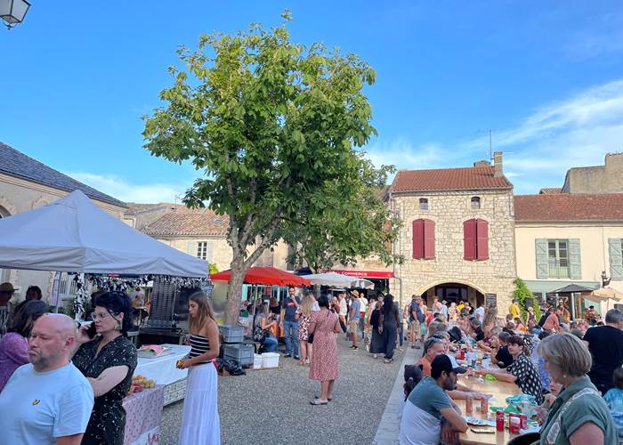 Jeudi soir à Lauzerte