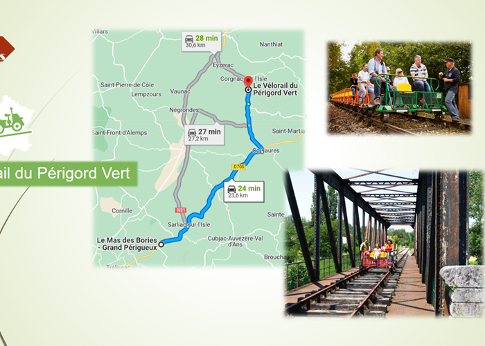 Vélorail du Périgord vert