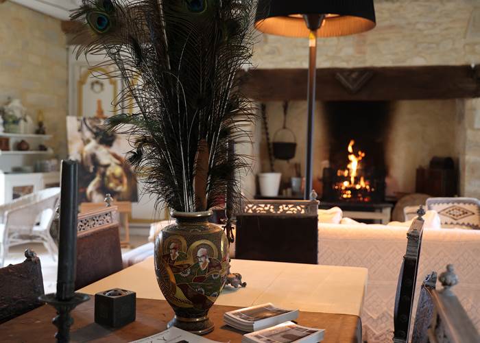 Chateau de Saint Chamarand, grand salon