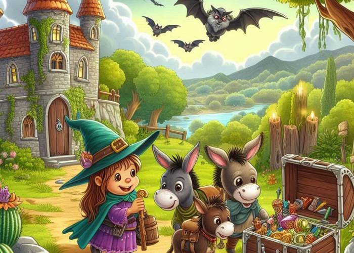 Jeux de piste numérique "La sorcière Mordâne"