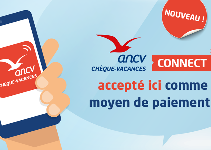 Chèque-Vacances Connect, accepté ici