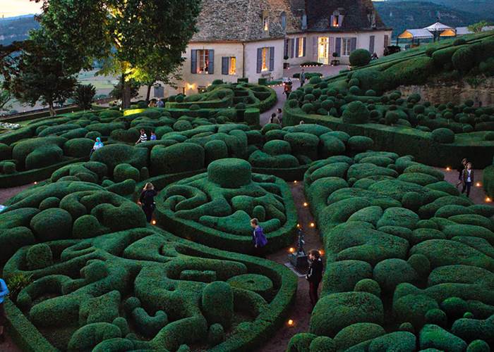 Soirée Bougies à Marqueyssac