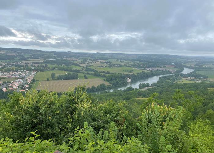 Penne d'Agenais Vue du Lot