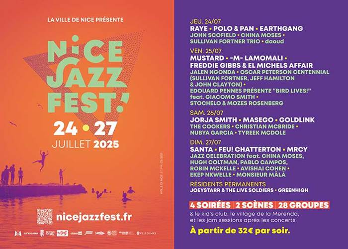 affiche Nice Jazz Festival