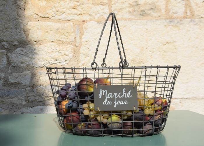 Notre table d'hôtes source ses produits localement