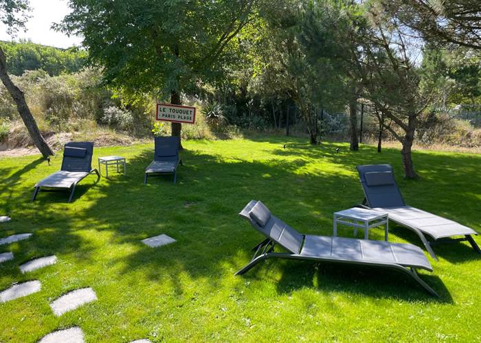 Notre jardin.