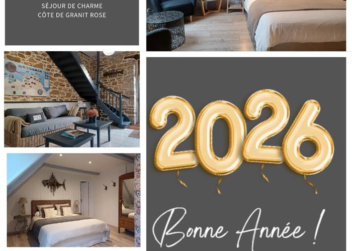 Bonne Année 2026 - Le Colombier Bretagne