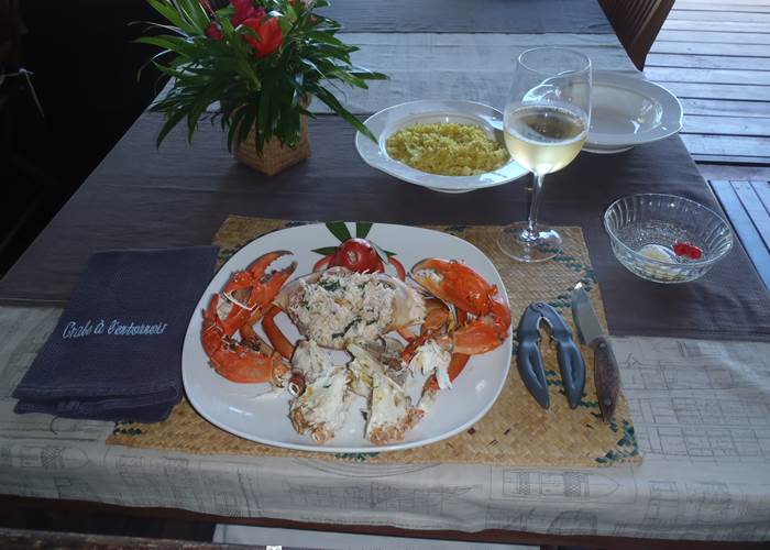 Crabe à l'entonnoir Boraha Village Ile Ste Marie Madagascar 01