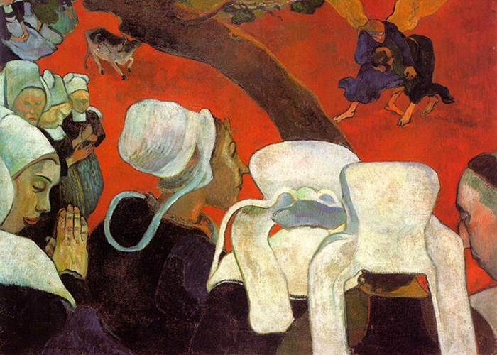 après le sermon (Paul GAUGUIN°