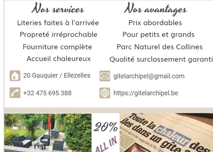 Activités sur place