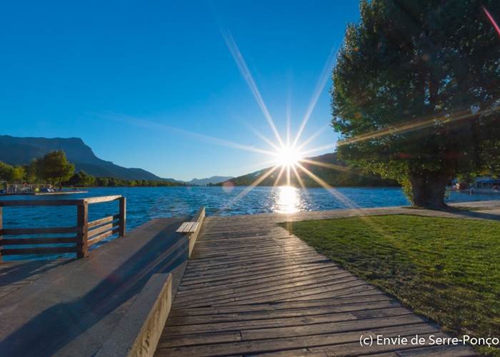 Le plan d'Eau d'Embrun