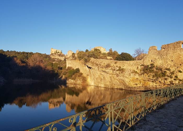 Barrage St Saturnin les Apt en hiver