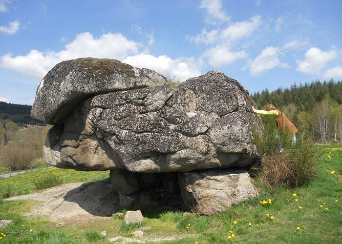 Mégalithe Tête de Tortue St-Romain-d'Urfé