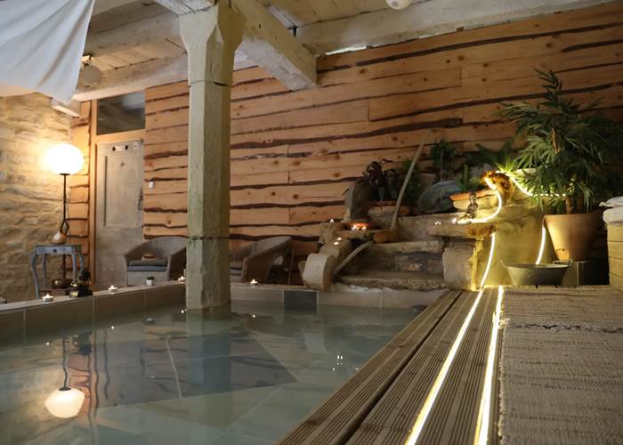 Chateau de Saint Chamarand, Bain Romain, espace fraicheur