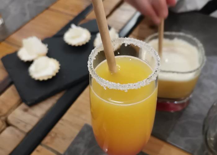 Cocktail du puits au Puits Fleuri.