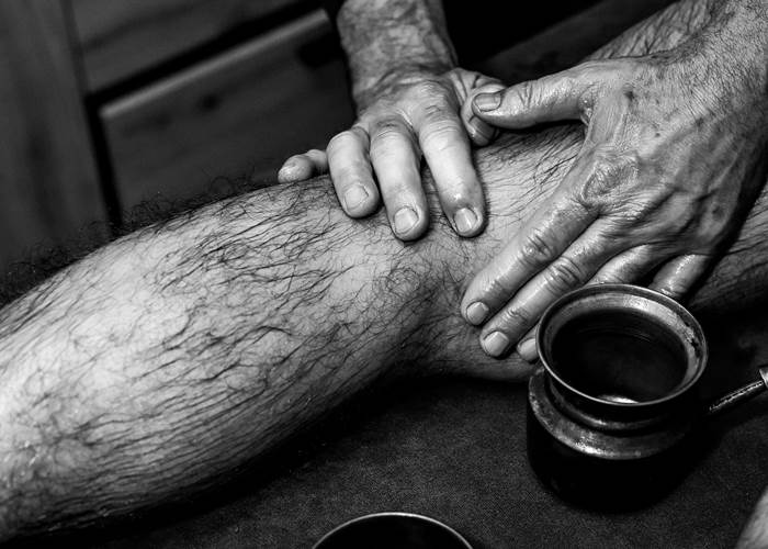 Massage aux huiles essentielles