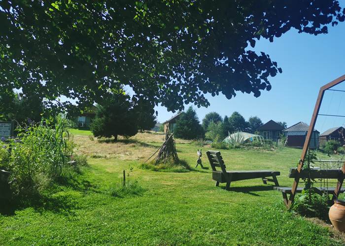 Un espace extérieur fait aussi pour les enfants