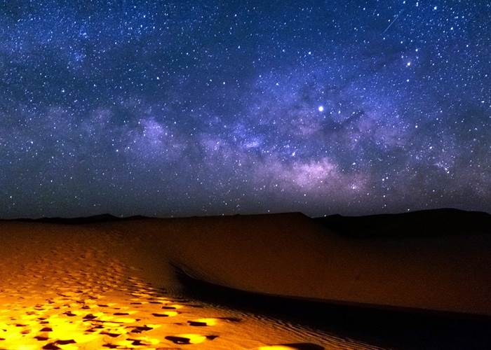 La nuit magique sous les étoiles